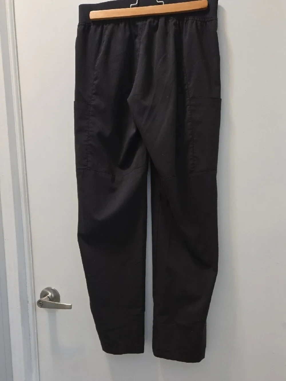 WonderWink Women's Black Scrub Pants - Picture 3 of 4